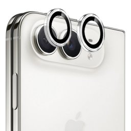 Folie de protectie Camera Spate Blueo Metal Frame pentru Apple iPhone Duo, Sticla Securizata, Transparenta