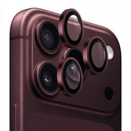 Folie de protectie Camera Spate Blueo Metal Frame pentru Apple iPhone 18 Pro / 18 Pro Max, Sticla Securizata, Visinie