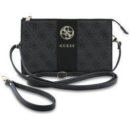 Geanta Universala pentru Telefon, Guess, 4G Round Classic Logo Stripe, Neagra