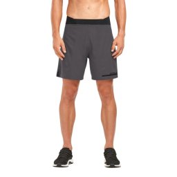 2XU - pantaloni scurti - Training 2 in 1 compression 7 - gri-negru - XXL
