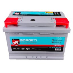 Baterie auto 80Ah Sorgeti Argento 278x175x190 780A 12V