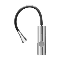 Robinet Electric Teesa TSA4107 cu Dus Flexibil Argintiu