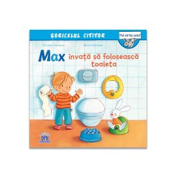Max invata sa foloseasca toaleta