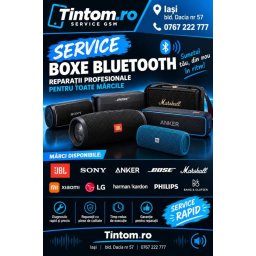 Service Boxa Bluetooth Reparatii Boxe JBL Sony Bose Marshall Xiaomi Anker Hama Samsung
