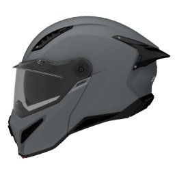 Casca moto modulabila (flip-up) Axxis GhostFighter SV A12 - Titanium mat, ochelari de soare, Pinlock ready, ECE 22.06 P J