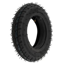 Anvelopa cu tepi pentru roaba ROTOR RAC3.5-8/V,3.50-8,cu camera din cauciuc inclusa