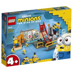 LEGO Minions în laboratorul lui Gru 75546, set de constructie 4+