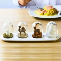 Set recipiente condimente Animale de Poveste