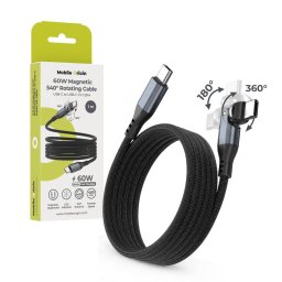 Mobile Origin Magnetic 540° Rotating USB-C to USB-C Cable 1 m CB14