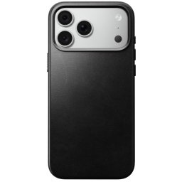 Husa Nomad Traditional Leather Case, black (Horween) - iPhone 18 Pro Max/17 Pro Max