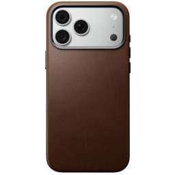 Husa Nomad Traditional Leather Case, brown - iPhone 18 Pro Max/17 Pro Max