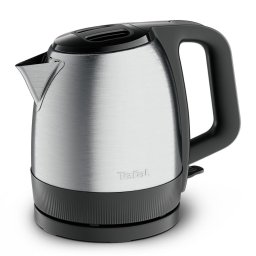 Fierbator Fierbator de apa Tefal Express KI1E0DE0, 2000 W, 1.2 L, inox, oprire automata, filtru anticalcar detasabil, baza rotativa 360°, capac rabatabil, design compact, inox, argintiu