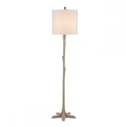 Lampadar Zephyrus QNC-ZEPHYRUS-FL, 1xE27, gri Portland