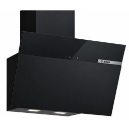Hotă decorativă DWK65DFA1 de perete, sticlă transparentă imprimată Seria 4, Negru Mat