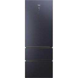 Combina frigorifica Haier HTW7720ENMB, No Frost, 483 l, H 201 cm, Clasa E, Wi-Fi, negru