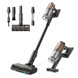 Aspirator vertical fara fir Dreame Z20 VZV16A, putere de aspirare 250AW, 2850mAh, motor de mare viteza de 140.000 rpm, autonomie pana la 90 min, filtrul HEPA, negru