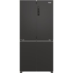 Side by Side Cube Haier HCR3818ENPT , 467 l, Total No Frost, Functie Vacanta, Supercooling, Superfreezing, H 181.5 cm, Negru