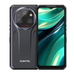 Telefon Mobil Oukitel WP39, Procesor Mediatek Dimensity 6100+ Octa-Core, IPS LCD Capacitive touchscreen 6.6", 6GB RAM, 256GB Flash, Camera Tripla 64 + 8 + 2 MP, 5G, Wi-Fi, Dual SIM, Android, Gri