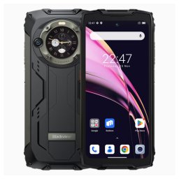 Telefon mobil Blackview BV9300 Pro, Dual SIM, 256GB, 12GB RAM, 4G, Negru
