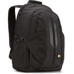Rucsac laptop Case Logic RBP217, compatibil 17.3 inch, compartiment dedicat laptop si tableta, buzunar smartphone, Nylon, Negru