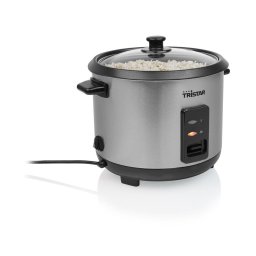 Aparat de gatit orez Tristar RK-6147, 1.5 L, 500 W, 0,8 m, Capac Sticla, Otel inoxidabil