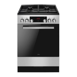 Aragaz mixt Amica 6123GE3.39HZpTsDpFA(XsxV) PIZZA, 60 cm, 77 l, clasa A, inox