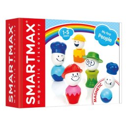 Joc magnetic Smart Games - Smart Max, My First People, Primii mei Oameni, 12 piese