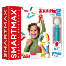 Joc magnetic Smart Games - Smart Max, Start +, Setul incepatorilor plus, 30 piese