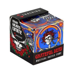 Puzzle 3D magnetic Shashibo Skull and Roses - Cubul Transformabil Craniul si Trandafirii