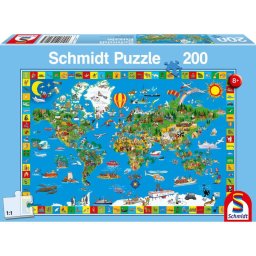 Puzzle Schmidt: Lumea ta uimitoare, 200 piese