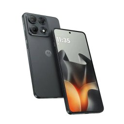 Telefon mobil Motorola Edge 70 Max 5G Dual SIM, 8GB RAM, 256GB, AMOLED 6.82 inch 144 Hz, Snapdragon 8 Gen 5, 7100 mAh, Gri inchis PANTONE Dark Shadow