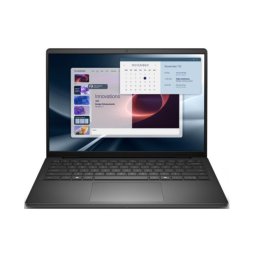 Laptop Dell Pro 14 Essential PV14255, Procesor AMD Ryzen 7 250 (16M Cache, pana la 5.10 GHz), 14 inch, Full HD+, 16GB DDR5, 512GB SSD, AMD Radeon 780M Graphics, Windows 11 Pro, Negru