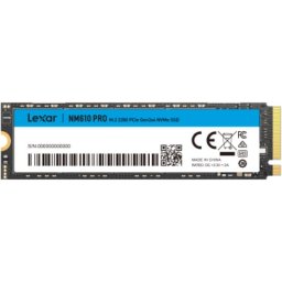 SSD Lexar NM610 PRO, 500 GB, PCI Express 3.0 x4, M.2 2280