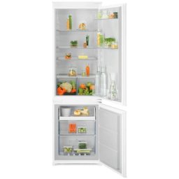 Combina frigorifica incorporabila Electrolux LNA7NE18S, 257 l, Seria 700, No Frost, Usa reversibila, Control electronic, clasa E, H 178 cm, Gri