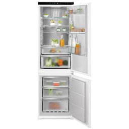 Combina frigorifica incorporabila Electrolux ENG8MD18S, 253 l, Seria 800, No Frost, Multiflow, Usa reversibila, Control electronic, Semnal acustic, clasa D, H 178 cm