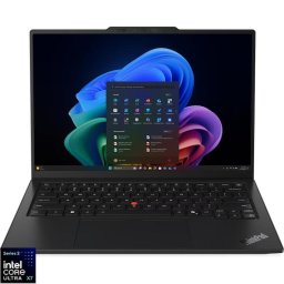 Laptop Lenovo ThinkPad X1 Carbon Gen 14 Aura Edition, 14 inch, 2.8K OLED, 120Hz VRR Touch, Procesor Intel® Core™ Ultra X7 368H (18M Cache, pana la 5.00 GHz), 64GB LPDDR5X, 2TB SSD, Intel Arc B390, Windows 11 Pro, Negru