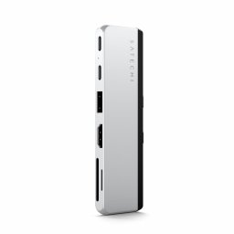 Hub USB-C Satechi Dual pentru Surface Pro 9, USB4, HDMI 4K/60 Hz