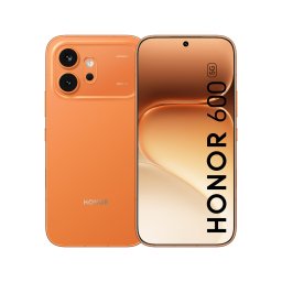 Telefon mobil Honor 600 5G, 8GB RAM, 256GB, AMOLED 6.57 inch, Snapdragon 7 Gen 4, camera 200 MP, 6400 mAh, Portocaliu