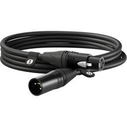 Rode Rode Microphones Microphones Cable XLR3M black (black, 3 meters)