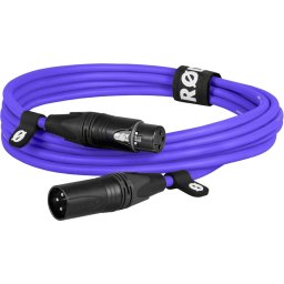 Rode Rode Microphones Microphones Premium XLR cable XLR3M-PU purple (purple, 3 meters)