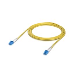 Patch Cord Fibra Optica UBIQUITI UACC-OFC-S2-LULU-5M, Single-Mode, OS2, Duplex LC/UPC - Duplex LC/UPC, 5 m, Yellow