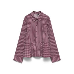 VERO MODA Cămaşă Vmzima 10351535 19-1528 TCX windsor wine