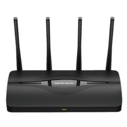 Router Wireless MERCUSYS Gigabit MR27BE BE3600 WI-Fi 7 Dual Band 688 + 2880Mbps Negru