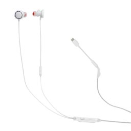 Casti Gaming cu Fir JBL Quantum 50C USB-C Alb