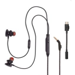 Casti Gaming cu Fir JBL Quantum 50C USB-C Negru