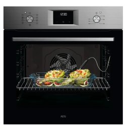 Cuptor Incorporabil Electric AEG SurroundCookÂ® 5000 OA5CB31SM 72L 9 Functii SteamBake Autocuratare Catalitica Afisaj Digita Clasa A Inox Antiamprenta