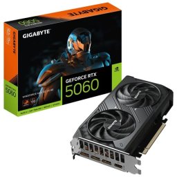 Placa Video Gigabyte GeForce RTX 5060 WINDFORCE MAX OC V2 8GB DLSS 4