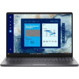 Laptop Dell Pro 16 PC16250 Intel Core Ultra 7 265U 5.3GHz 16inch Full HD 16GB DDR5 RAM 512GB SSD Intel Graphics Windows 11 Pro Platinum Silver