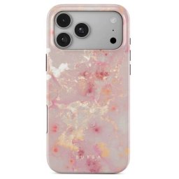 Husa Burga Dual Layer MagSafe Golden Coral pentru Apple iPhone 18 Pro Max / 17 Pro Max