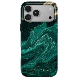 Husa Burga Dual Layer MagSafe Emerald Pool pentru Apple iPhone 18 Pro Max / 17 Pro Max